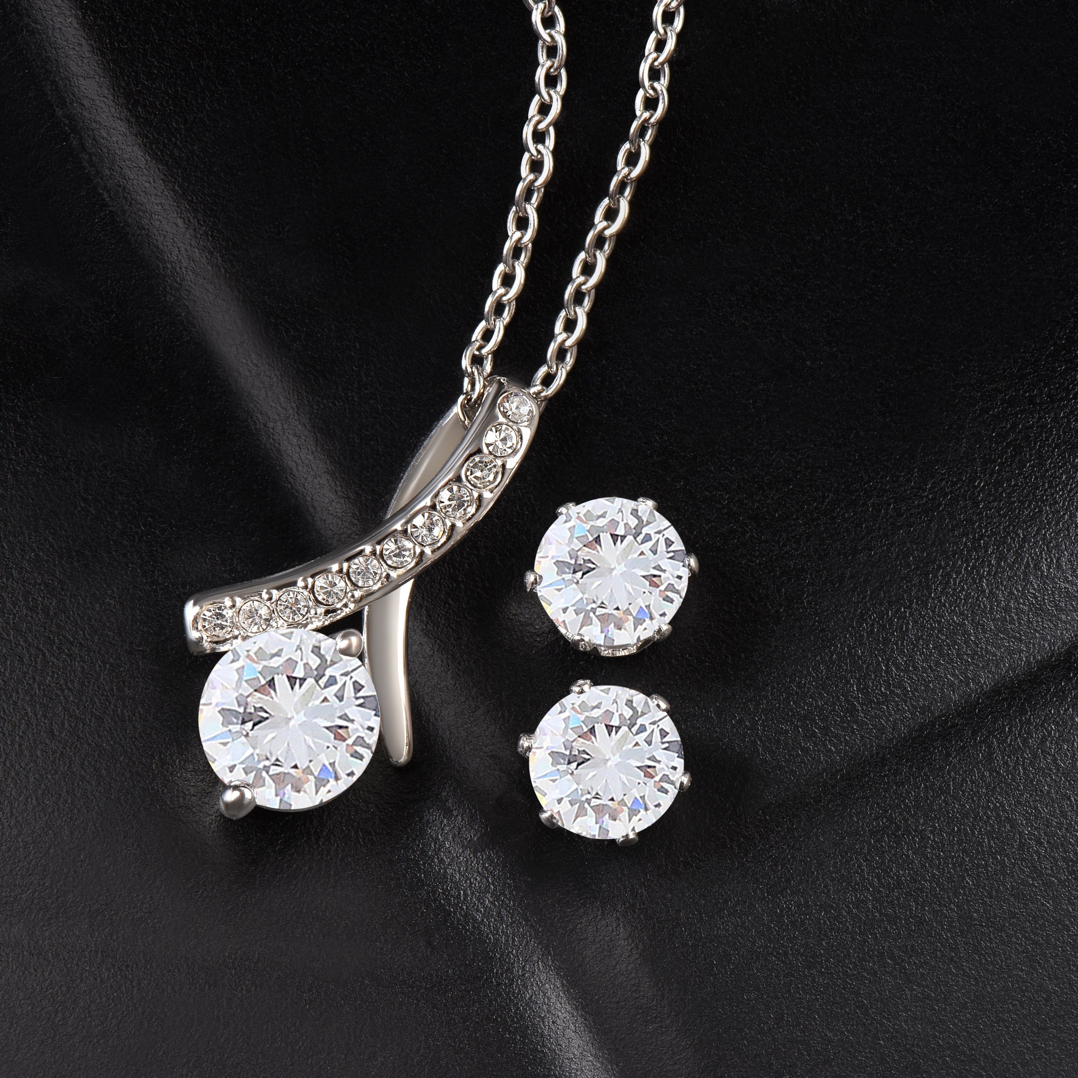 The Alluring Beauty Necklace &amp; Earrings: Elevate Your Fashion Game