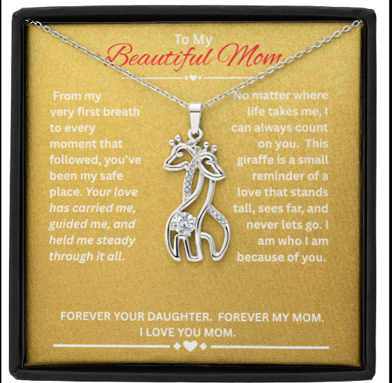 Brilliance and Beyond: The Giraffe Necklace — A Gift as Unique as Your Love