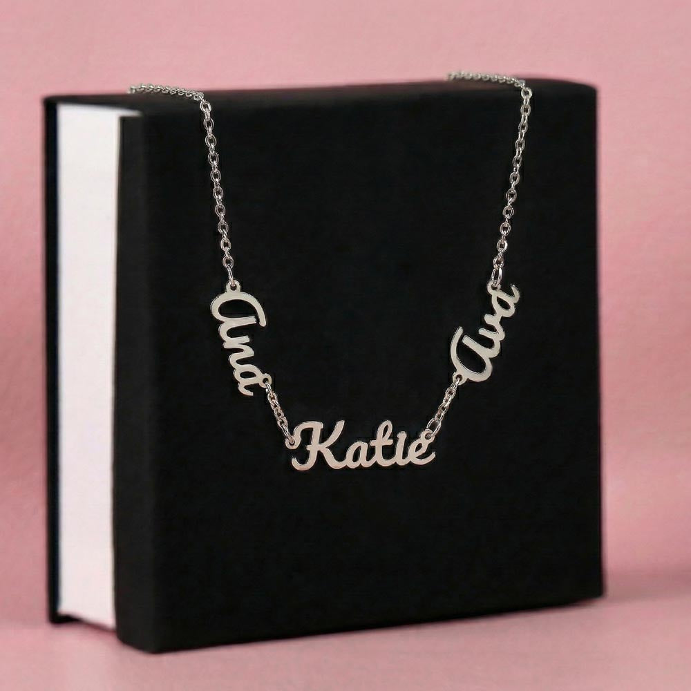 Multiple Name Necklace Mother's Day Gift for Moms