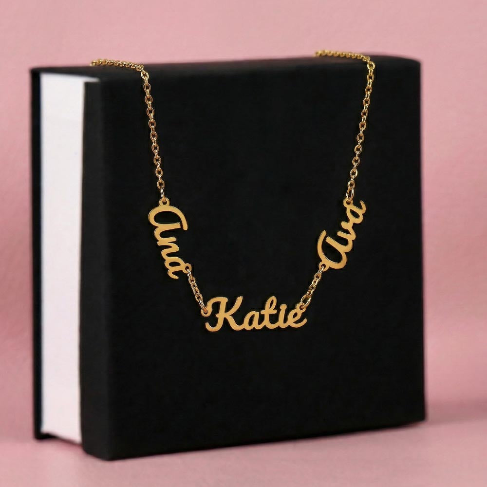 Multiple Name Necklace Mother's Day Gift for Moms
