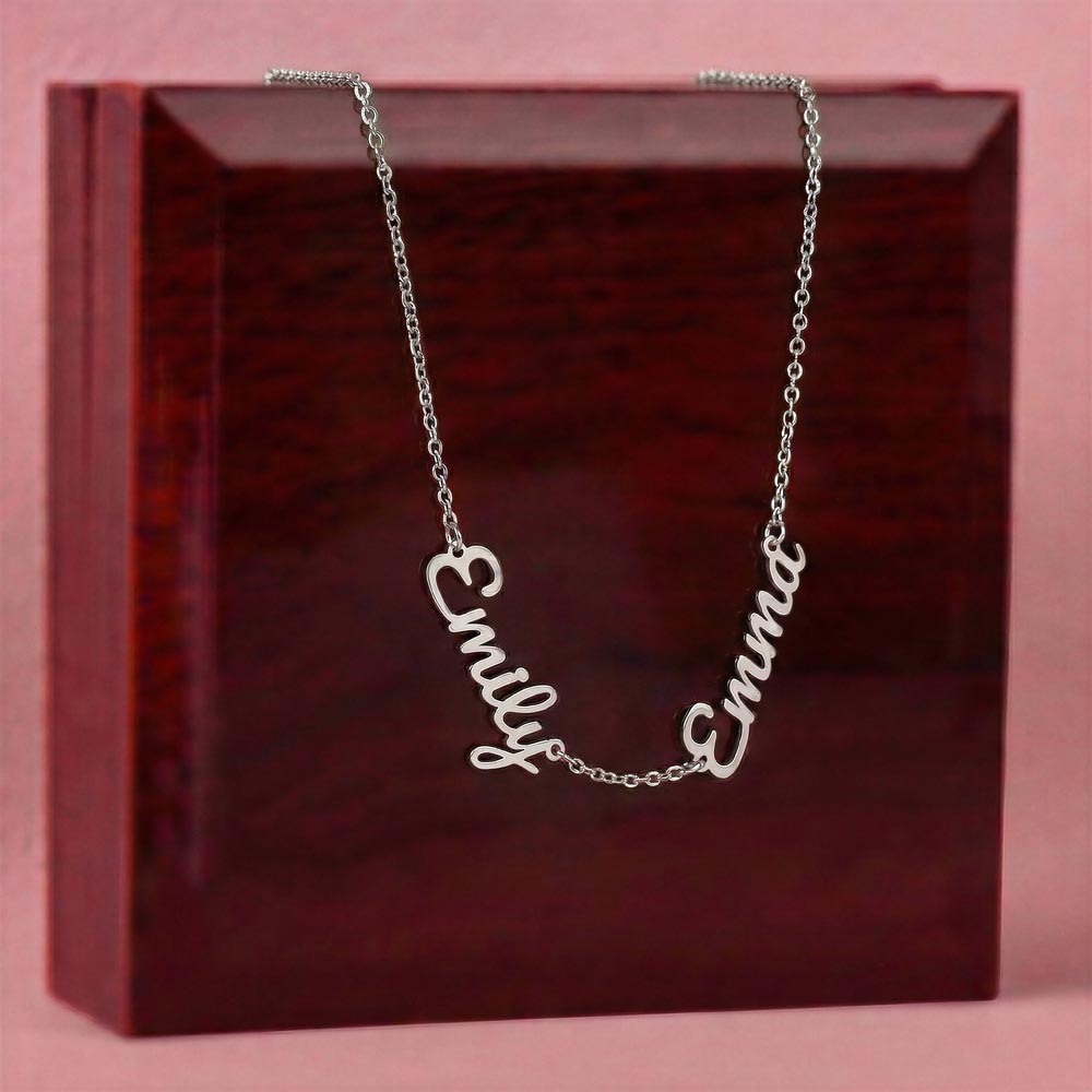 Multiple Name Necklace Mother's Day Gift for Moms