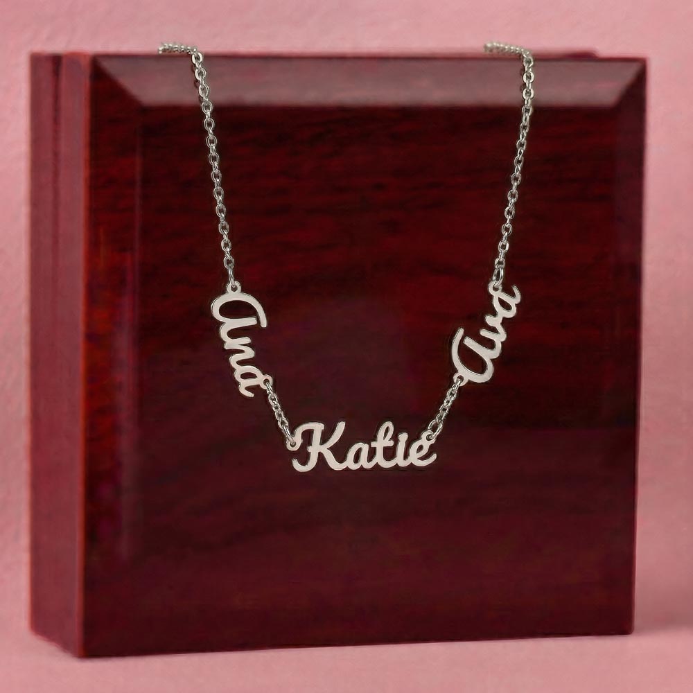 Multiple Name Necklace Mother's Day Gift for Moms