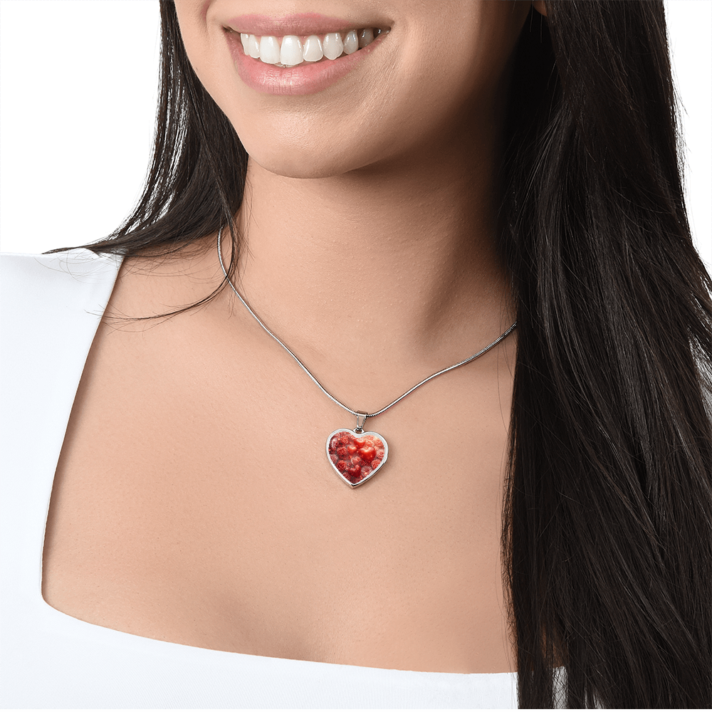 To My Soulmate-Luxury Graphic Heart Necklace-You Have My Heart