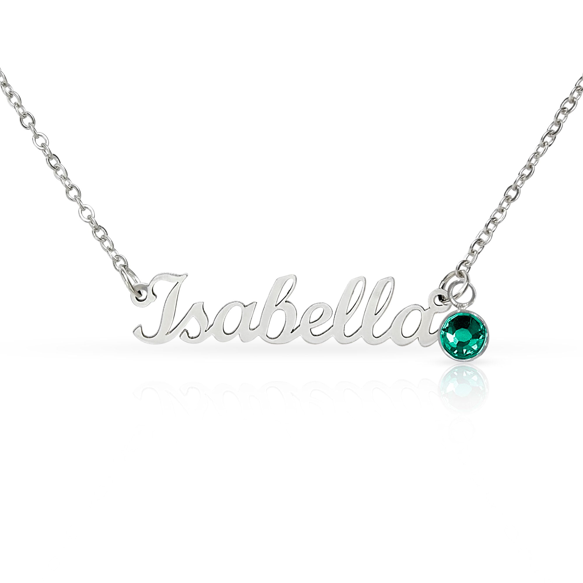 Personalized Birthstone Name Necklace for Mom on  Mother's Day