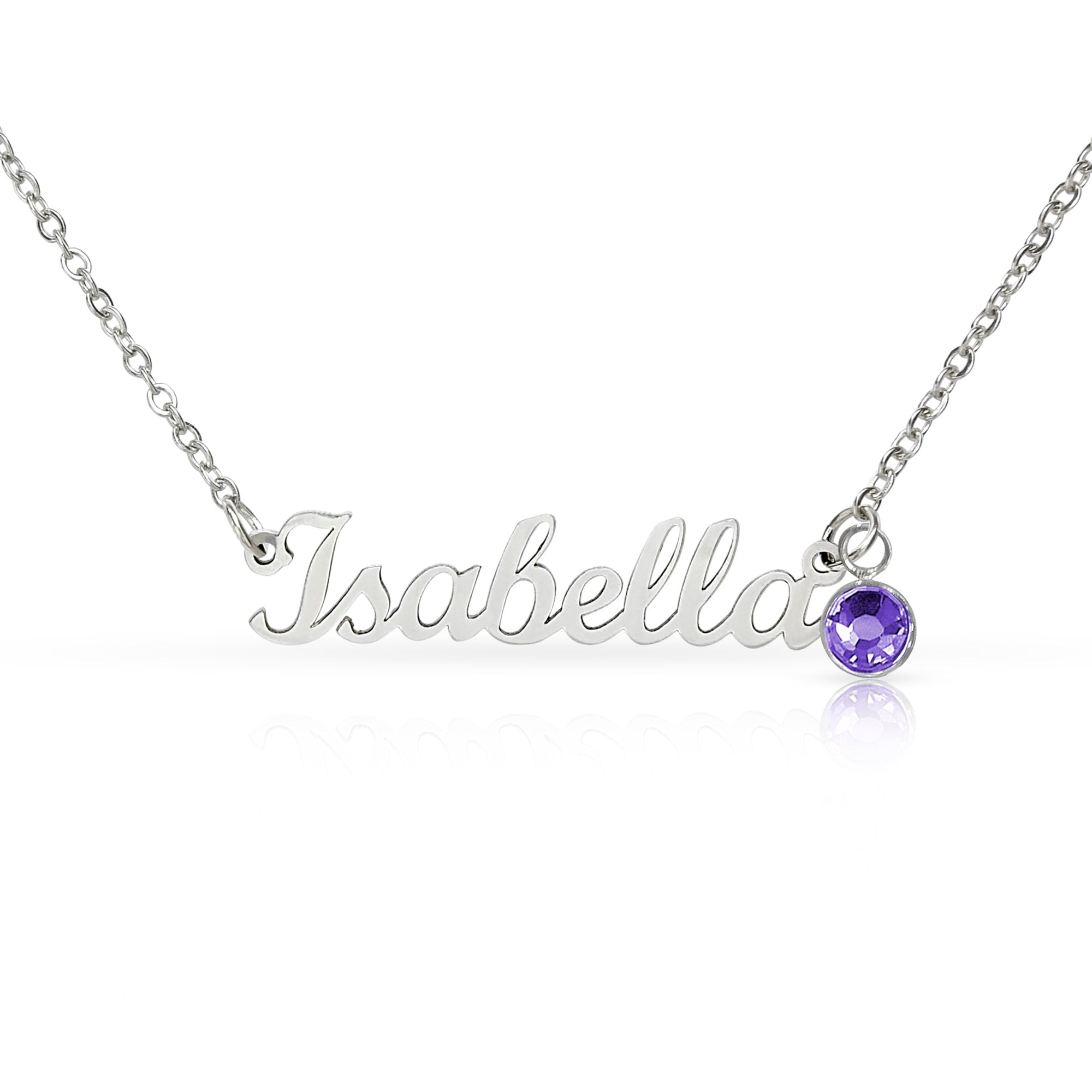 Personalized Birthstone Name Necklace for Mom on  Mother's Day