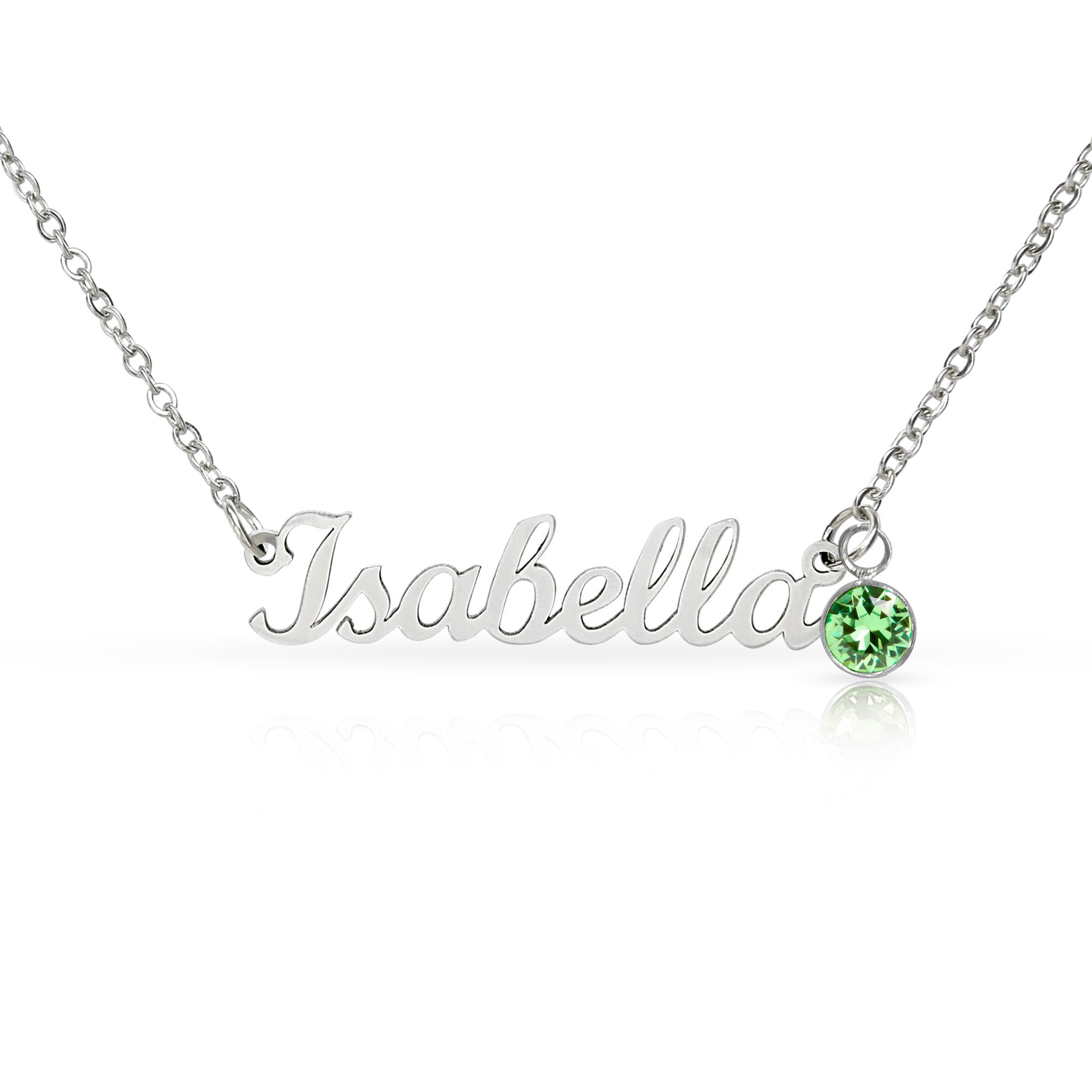 Personalized Birthstone Name Necklace for Mom on  Mother's Day