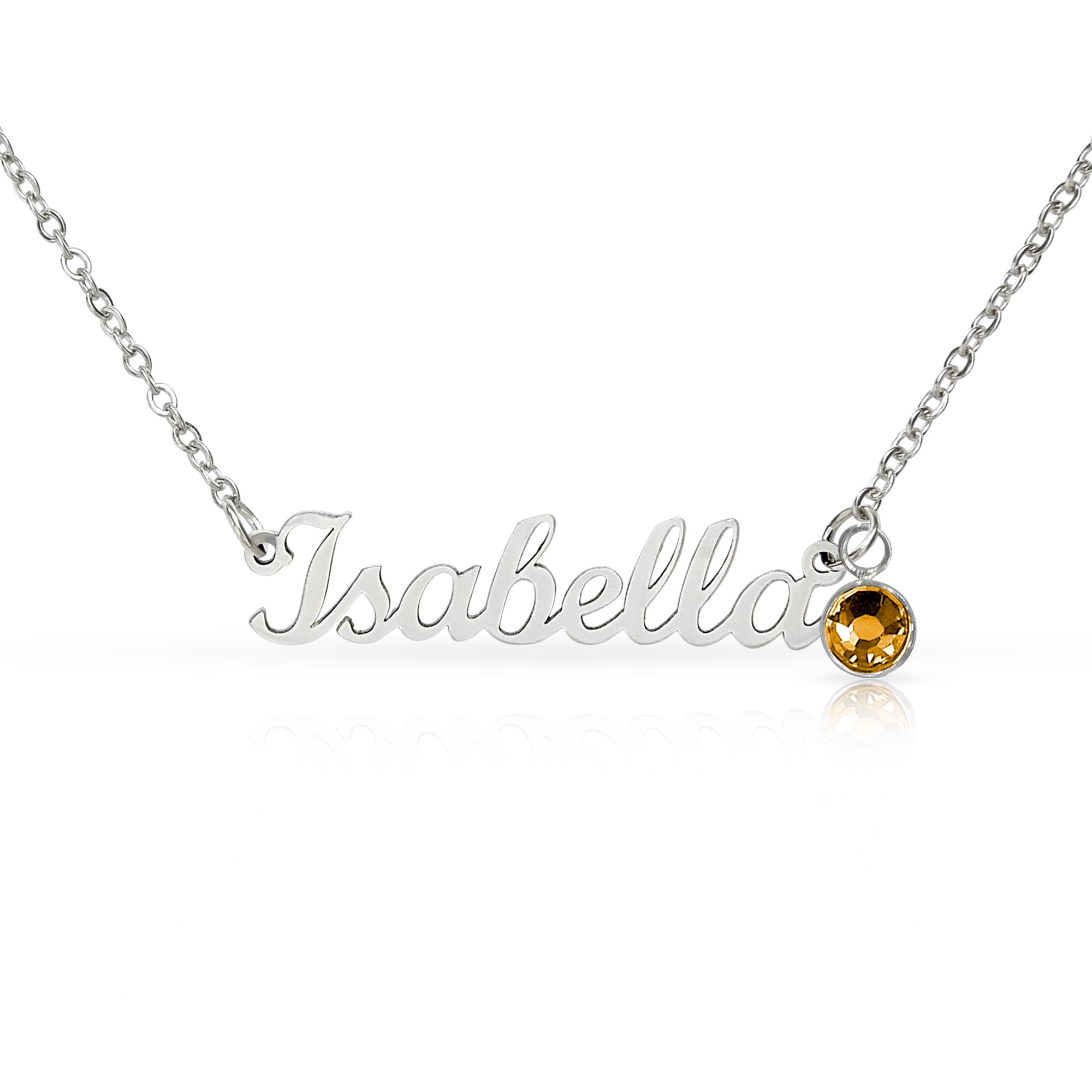 Personalized Birthstone Name Necklace for Mom on  Mother's Day