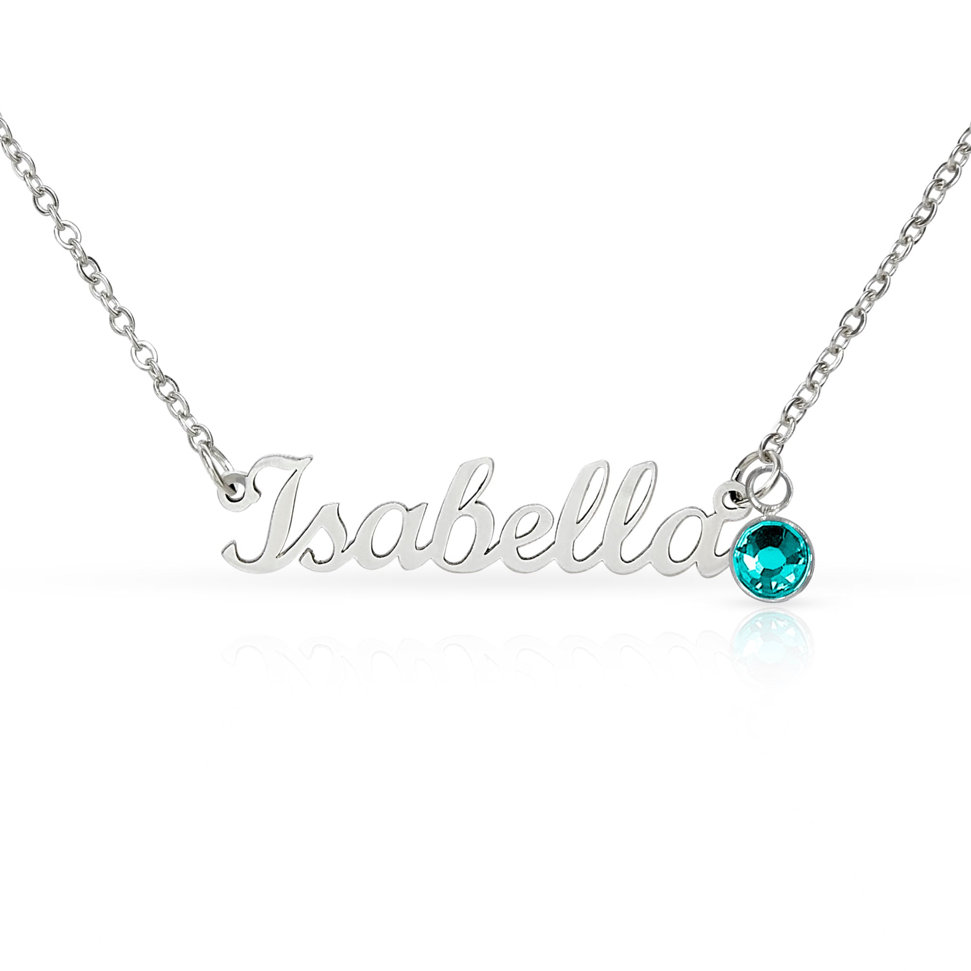 Personalized Birthstone Name Necklace for Mom on  Mother's Day