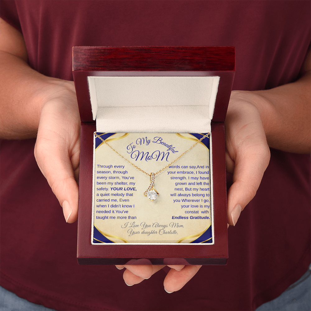 Alluring Beauty Necklace - A Meaningful Gift for Mom