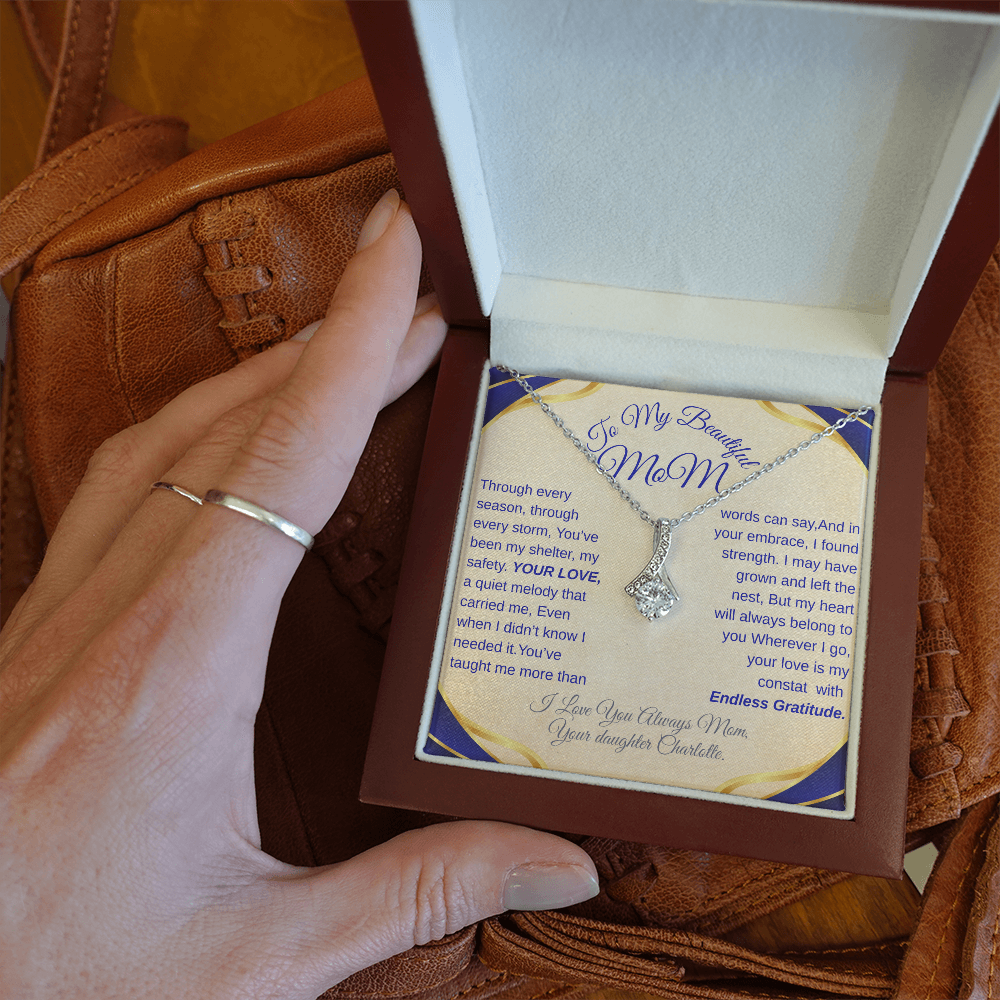 Alluring Beauty Necklace - A Meaningful Gift for Mom