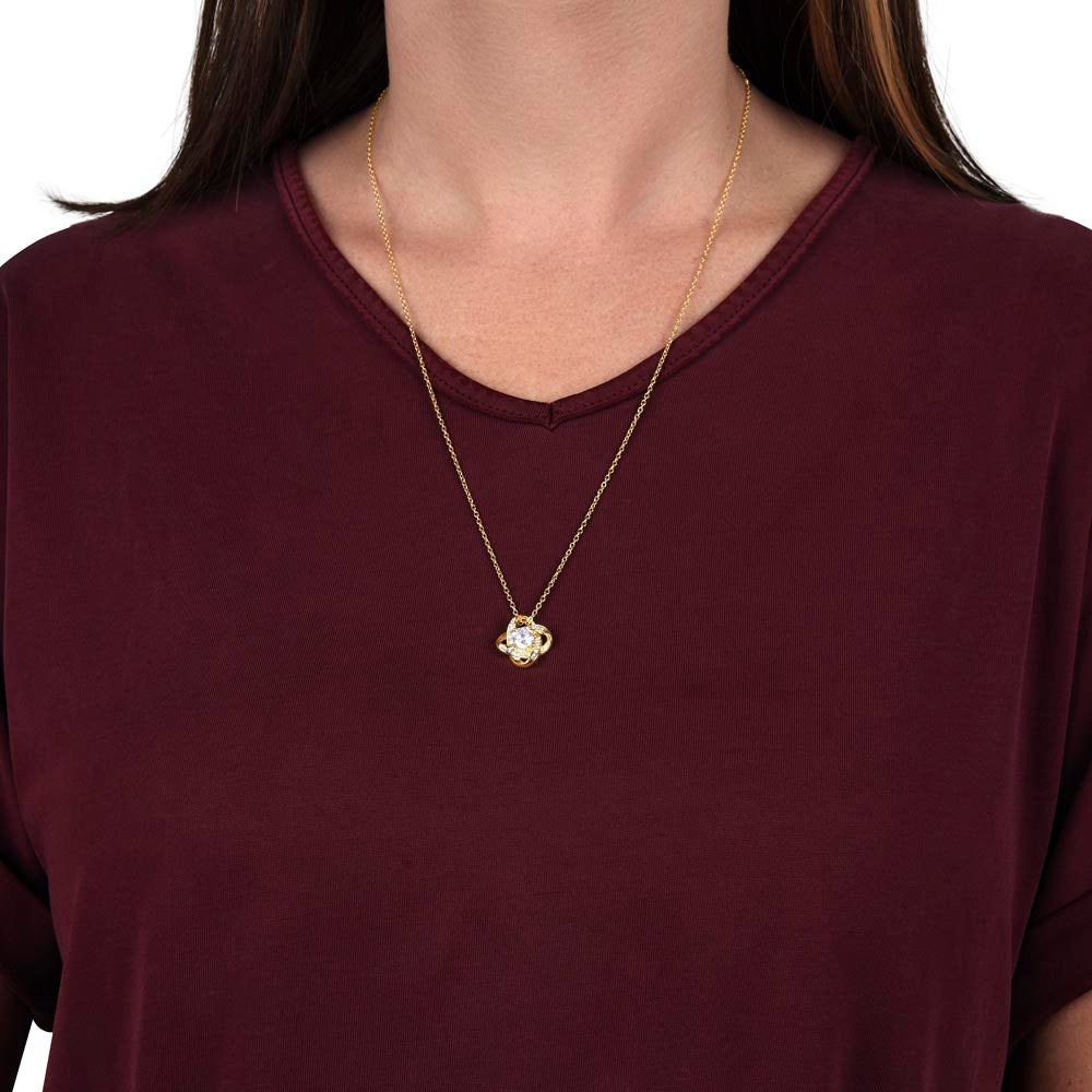 Love Knot Necklace – Forever Connected Mother's Day Gift