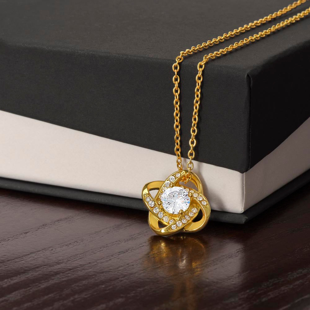 Love Knot Necklace – Forever Connected Mother's Day Gift
