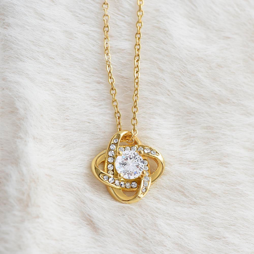Love Knot Necklace – Forever Connected Mother's Day Gift