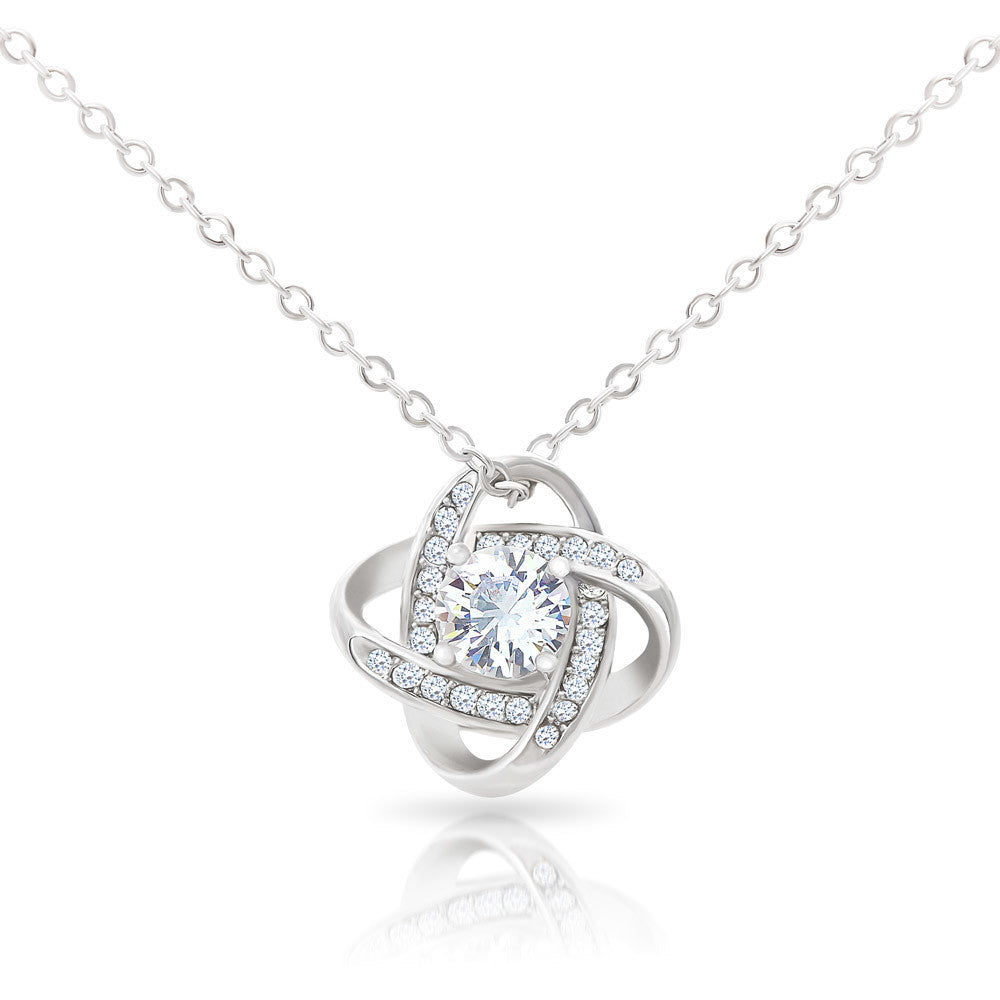 Love Knot Necklace – Forever Connected Mother's Day Gift