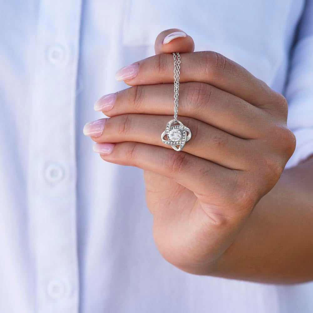 Love Knot Necklace – Forever Connected Mother's Day Gift