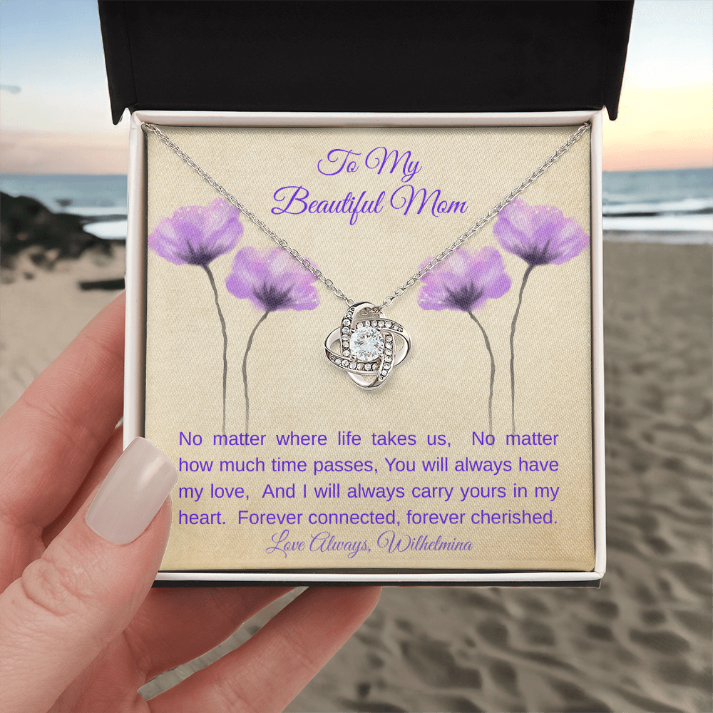 Love Knot Necklace – Forever Connected Mother's Day Gift