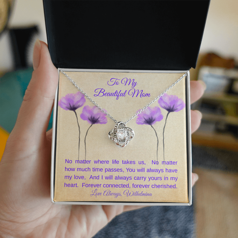 Love Knot Necklace – Forever Connected Mother's Day Gift