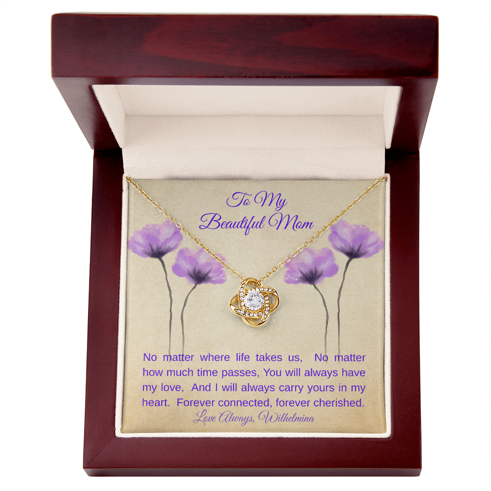 Love Knot Necklace – Forever Connected Mother's Day Gift
