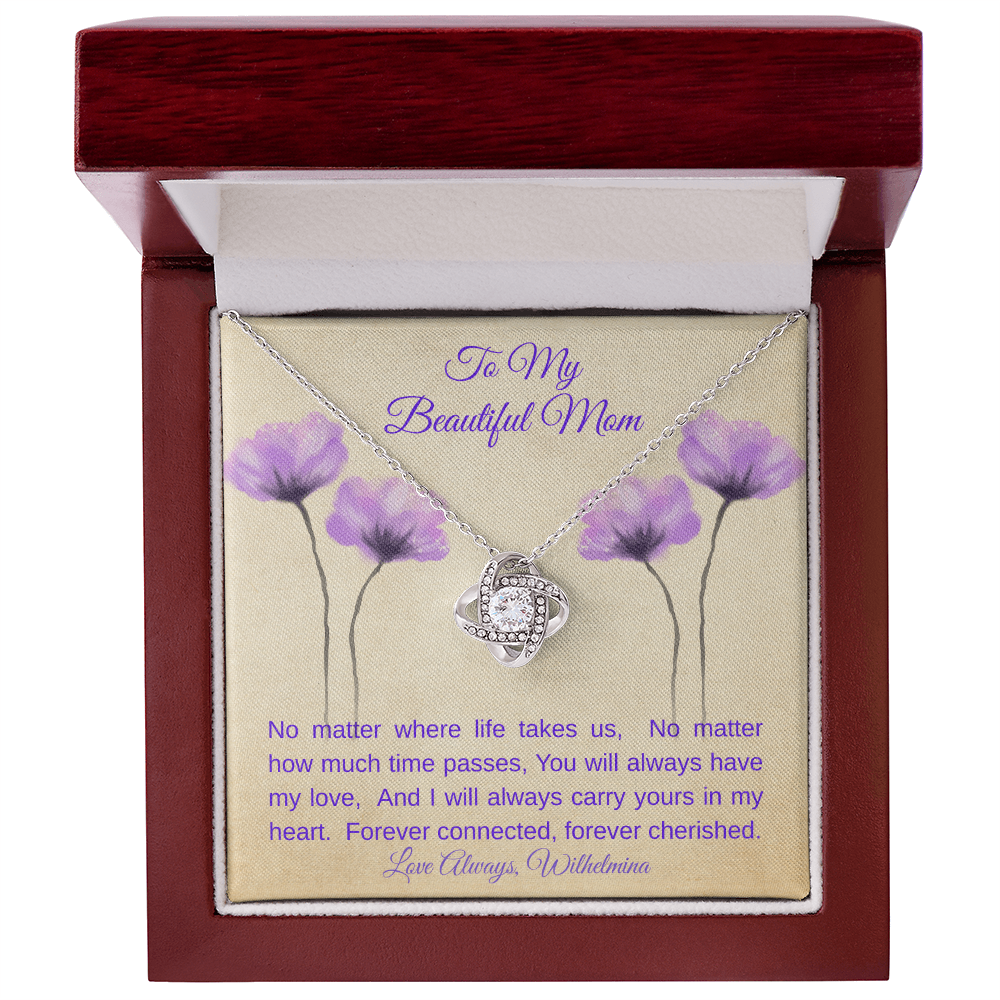Love Knot Necklace – Forever Connected Mother's Day Gift