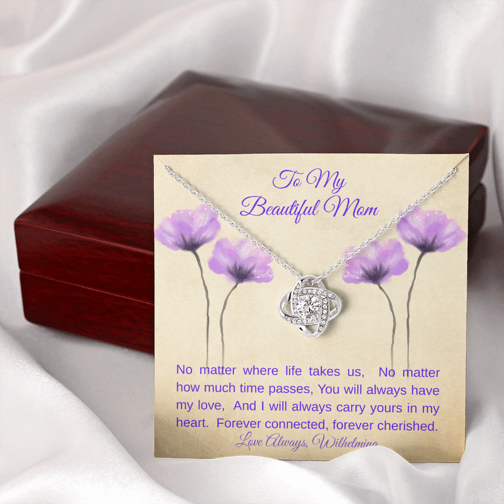 Love Knot Necklace – Forever Connected Mother's Day Gift
