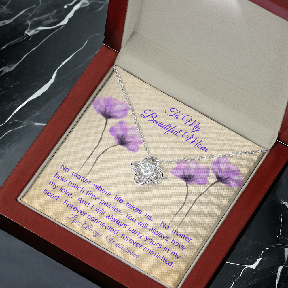 Love Knot Necklace – Forever Connected Mother's Day Gift