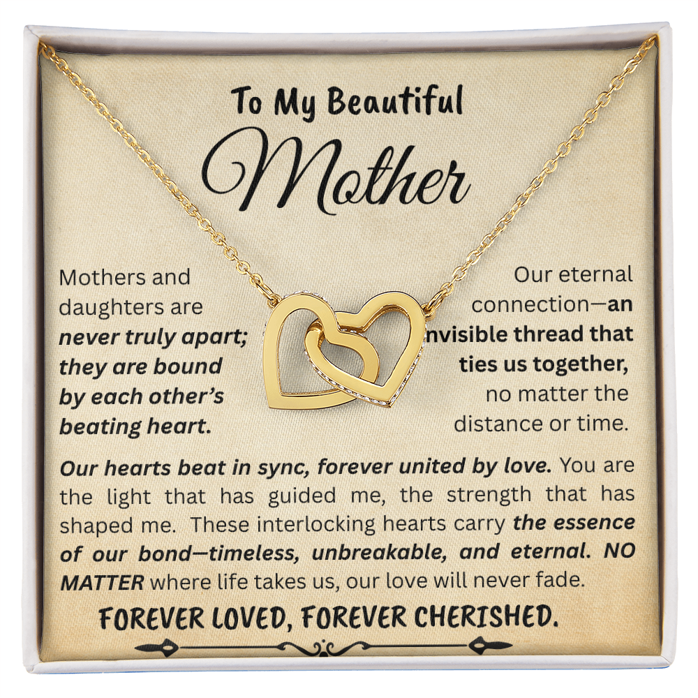Elegant Heart Necklace for Mother's Day Gift
