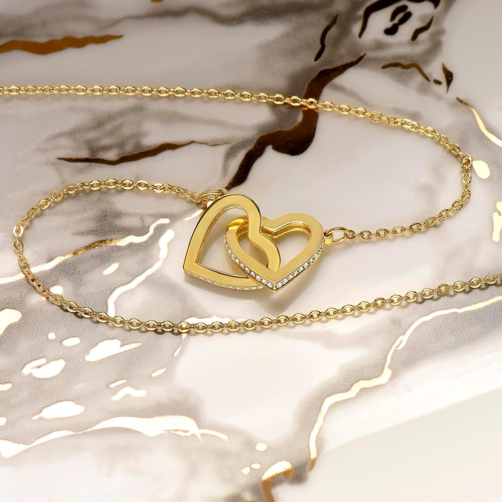To My Daughter – Mother's Day Necklace with Sentimental Message Card