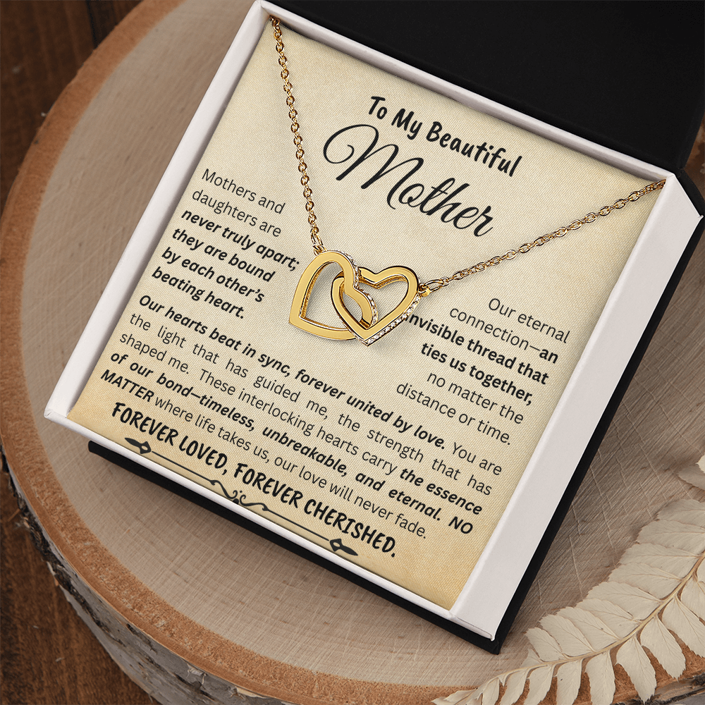 Elegant Heart Necklace for Mother's Day Gift