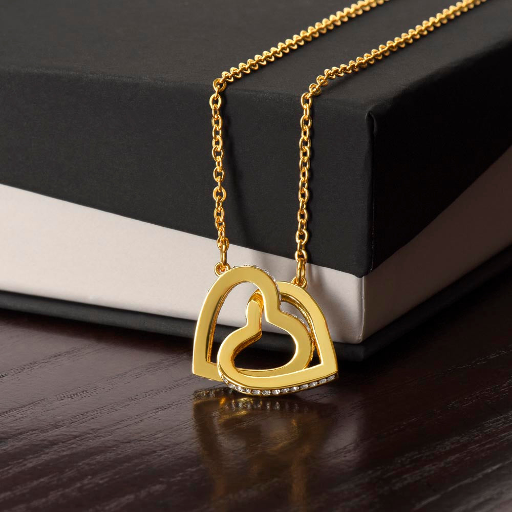 To My Daughter – Mother's Day Necklace with Sentimental Message Card