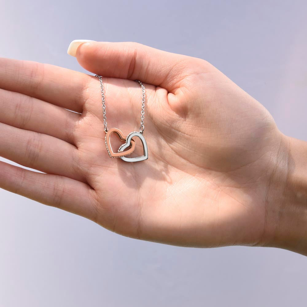 To My Daughter – Mother's Day Necklace with Sentimental Message Card