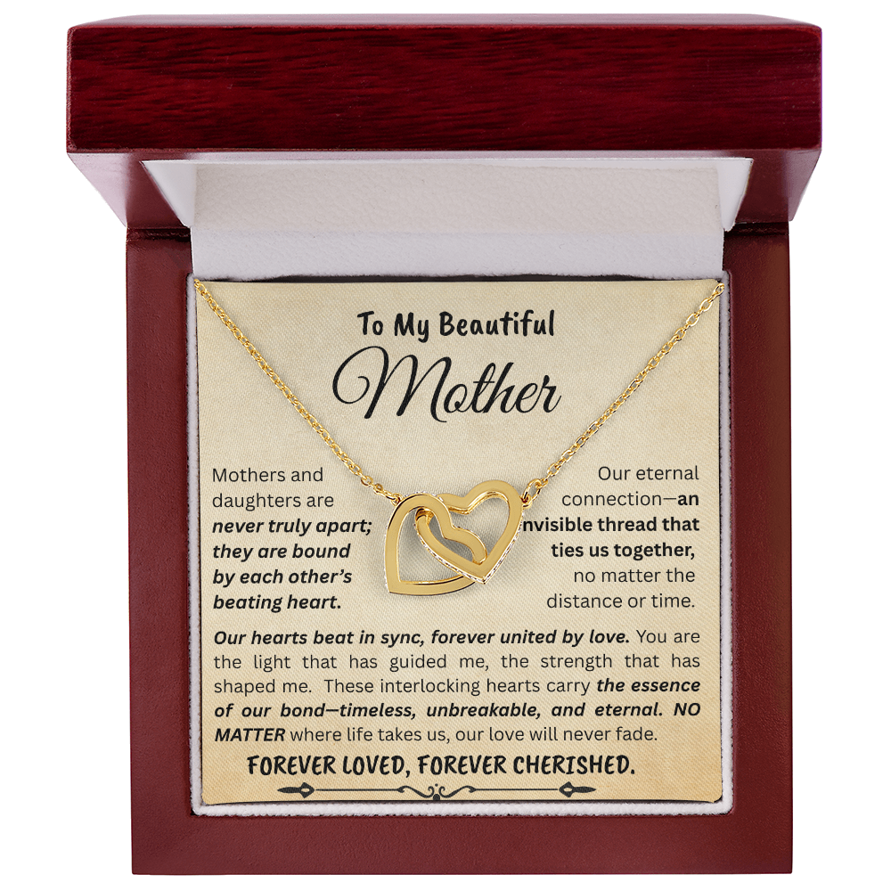 Elegant Heart Necklace for Mother's Day Gift