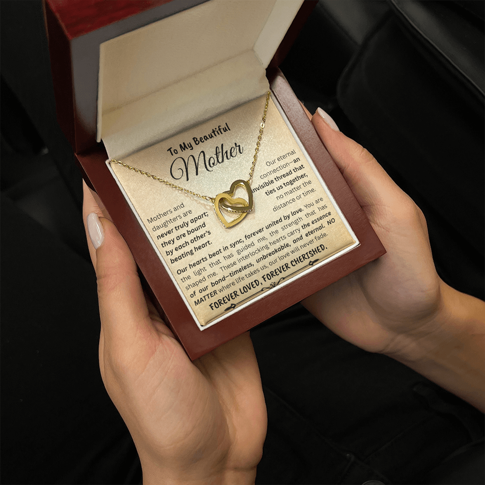 Elegant Heart Necklace for Mother's Day Gift