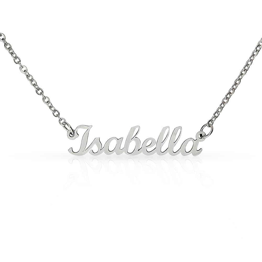 Personalized Classic Style Name Necklace