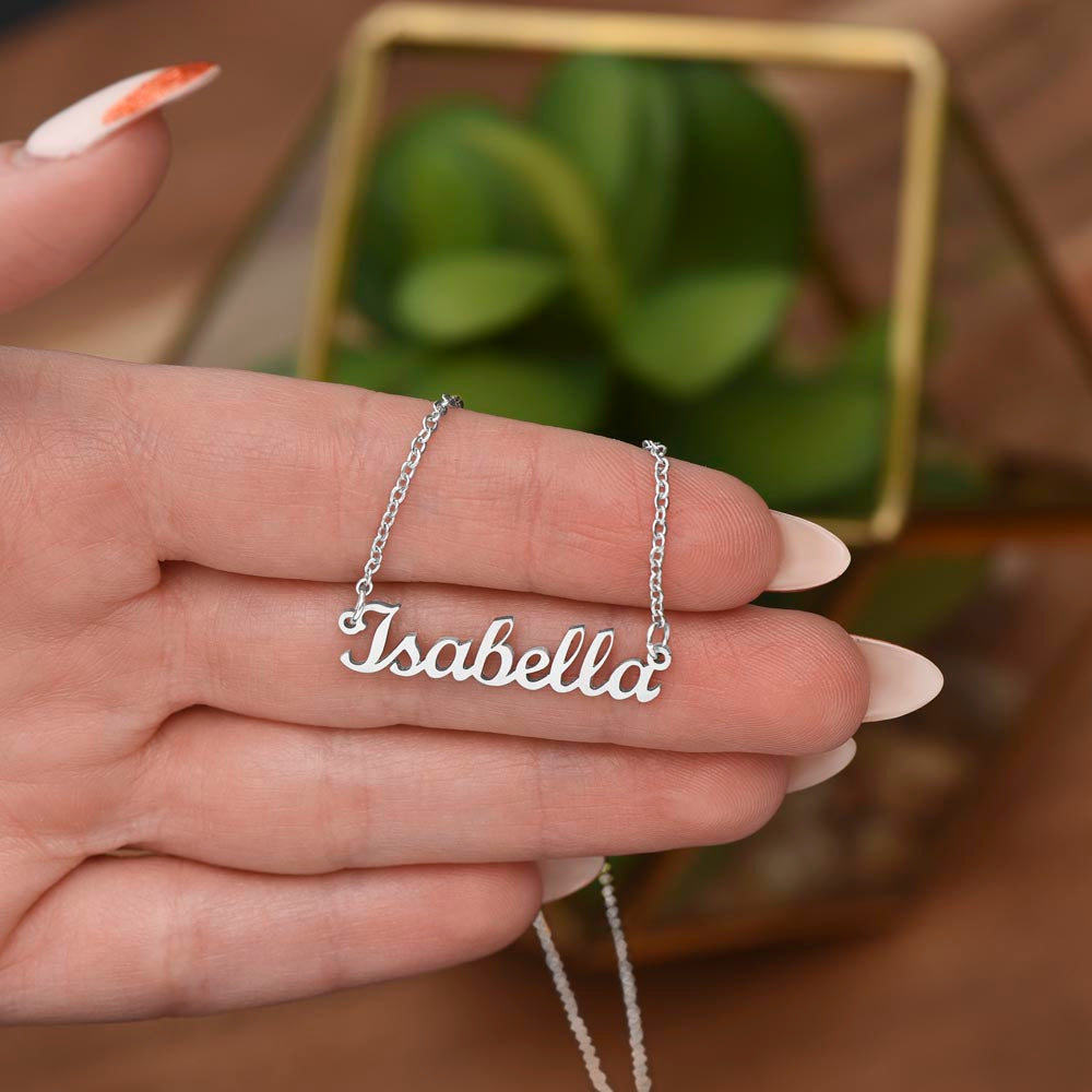 Personalized Classic Style Name Necklace