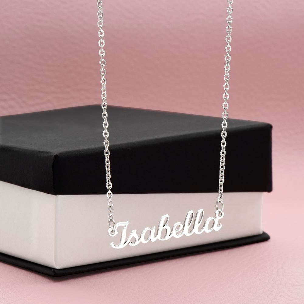 Classic Style Personalized Name Necklace