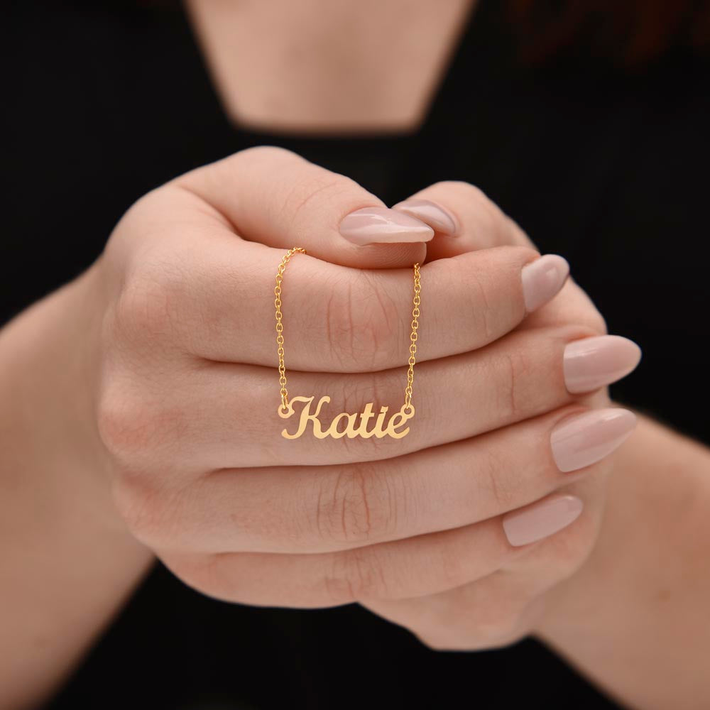 Personalized Classic Style Name Necklace