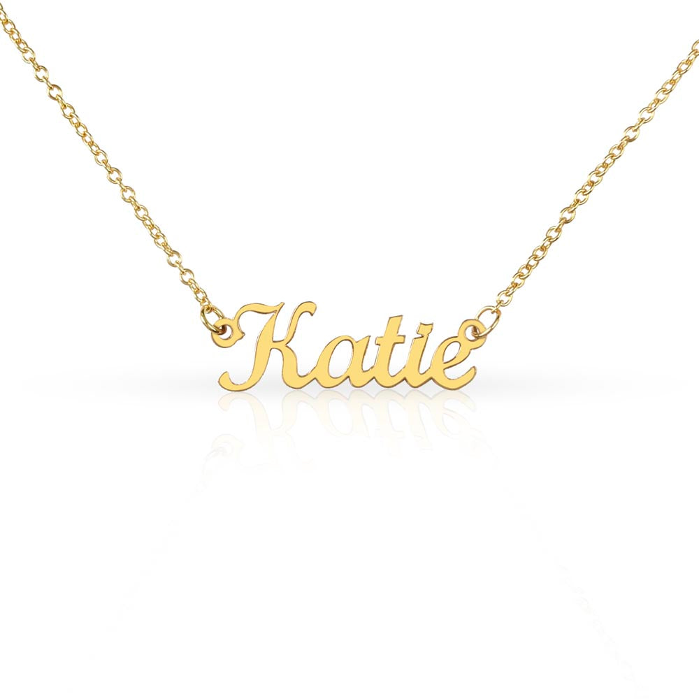 Personalized Classic Style Name Necklace