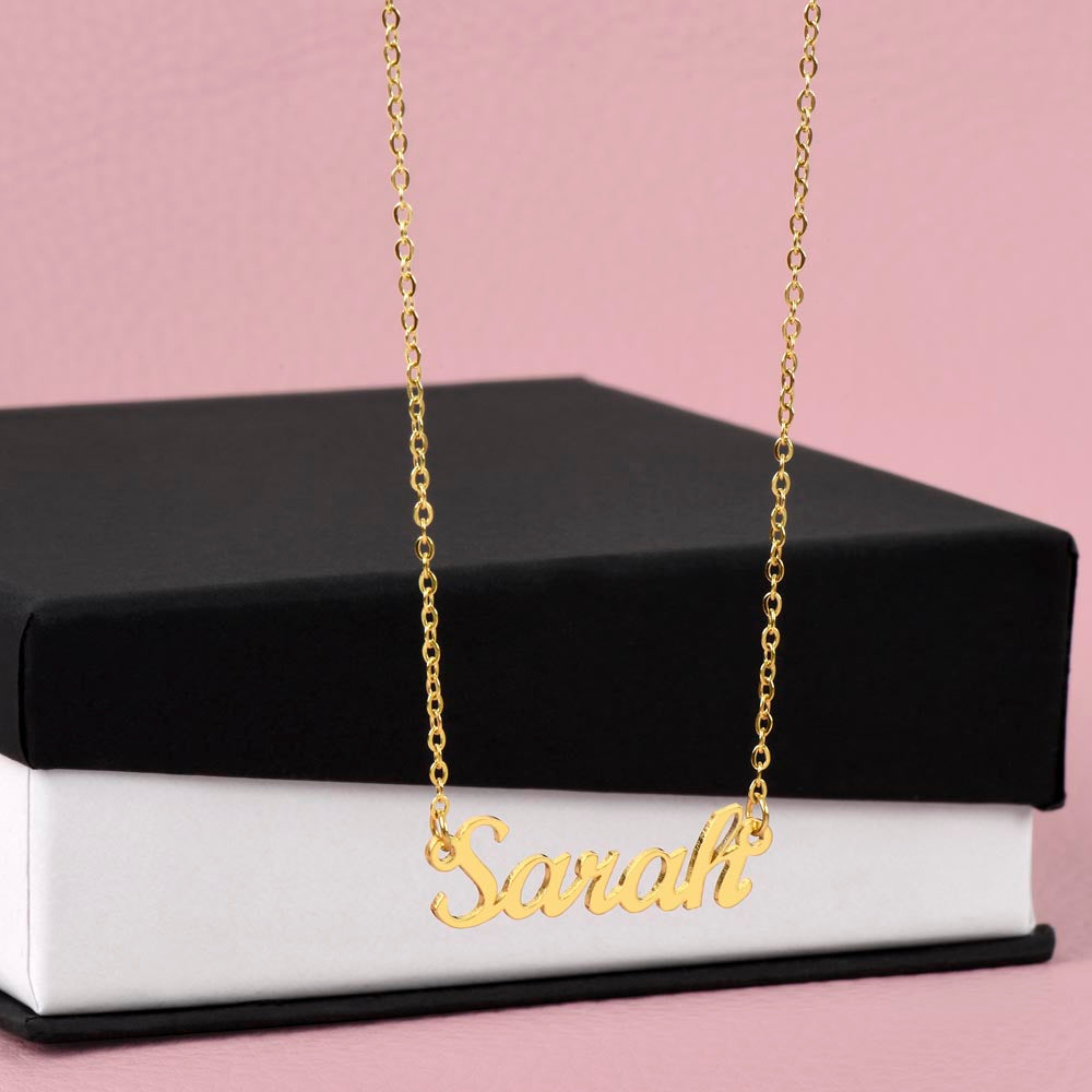 Personalized Classic Style Name Necklace