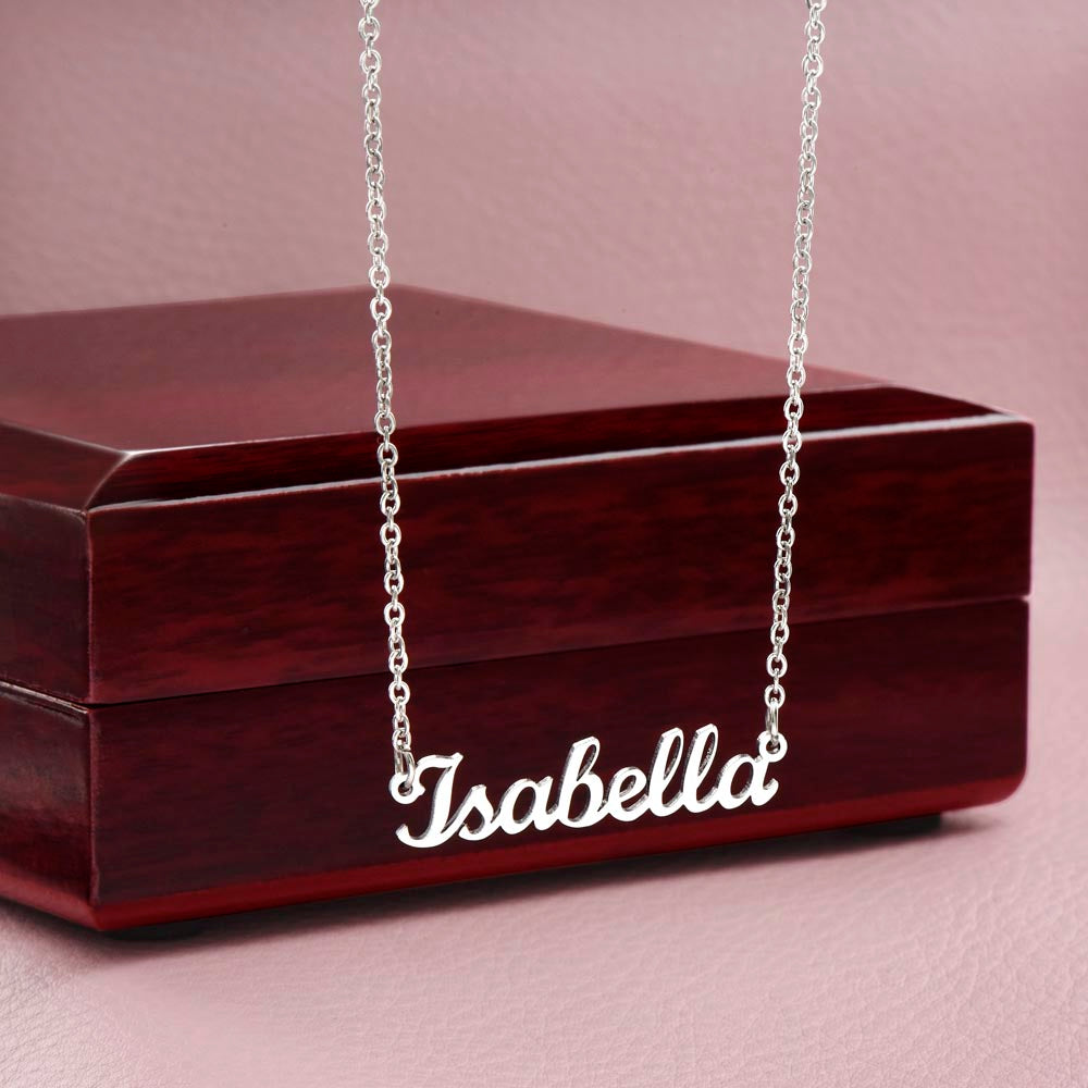 Personalized Classic Style Name Necklace