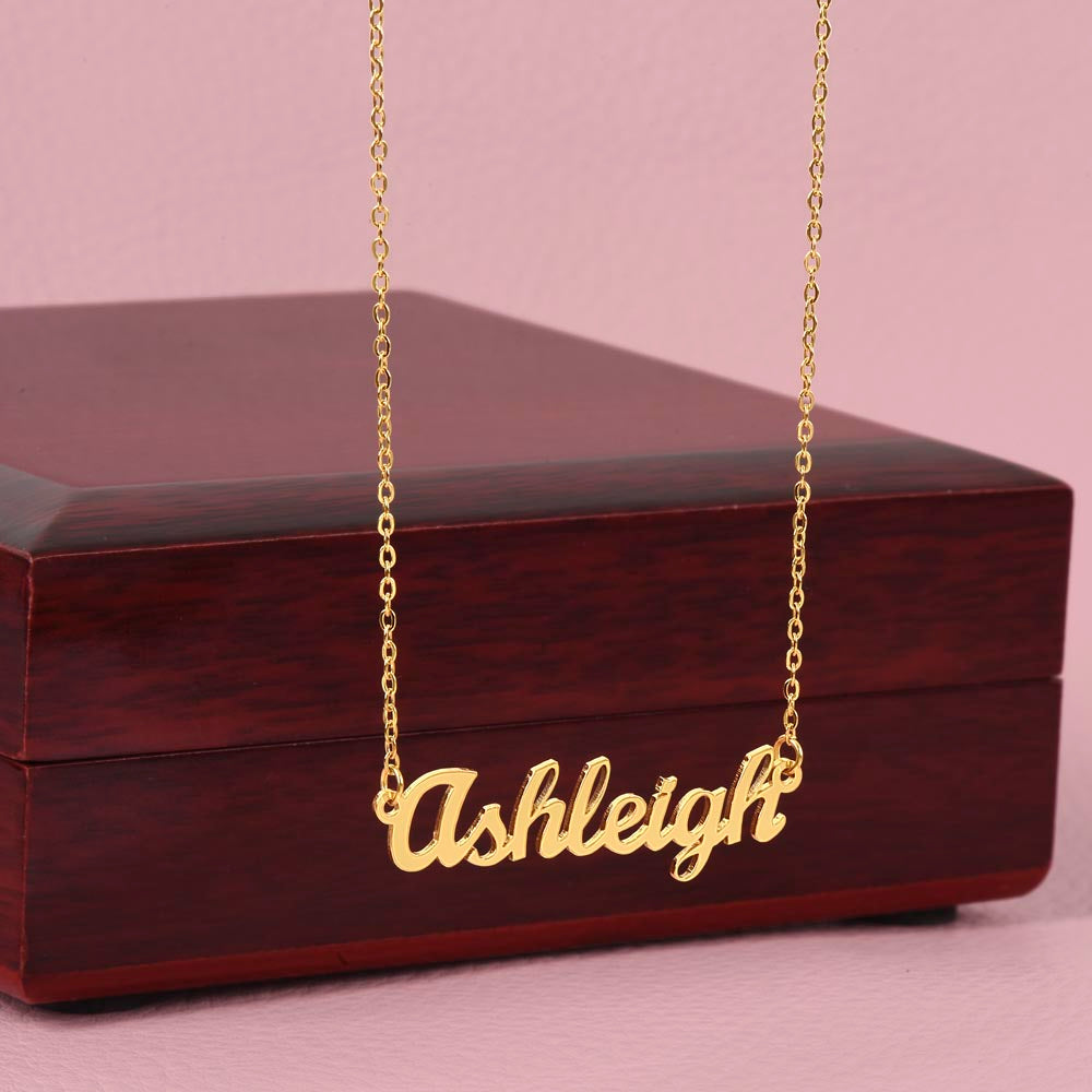 Personalized Classic Style Name Necklace