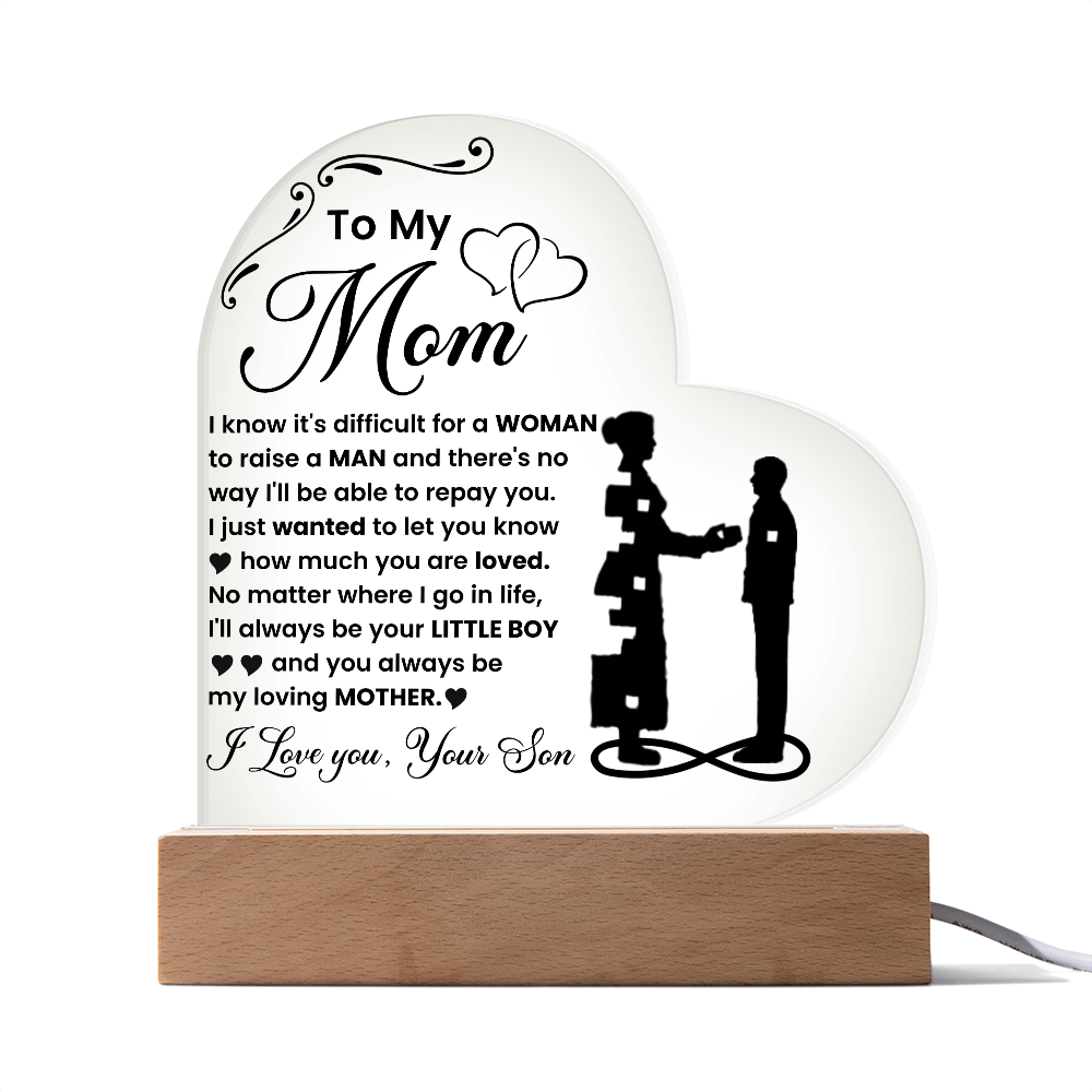 Keepsake Acrylic-To My Loving Mother