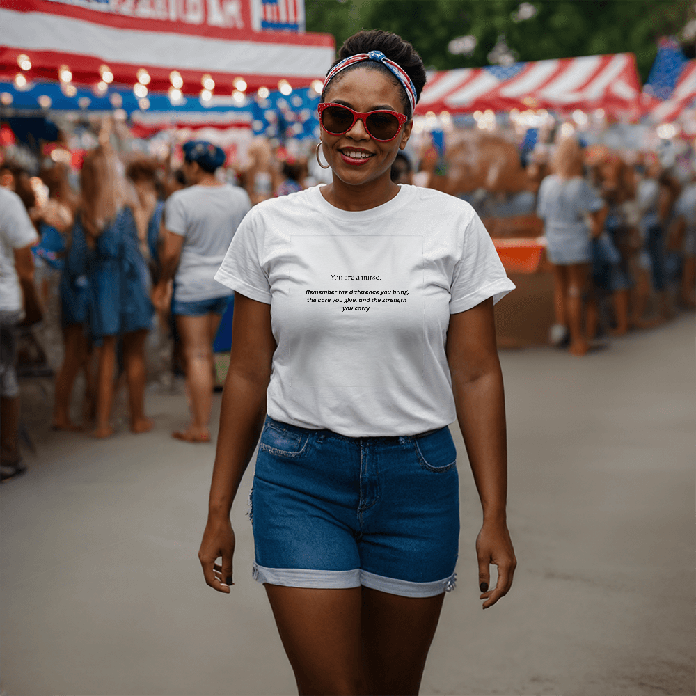 To the nurse-Bella + Canvas 3001 Unisex T-Shirt Front Print