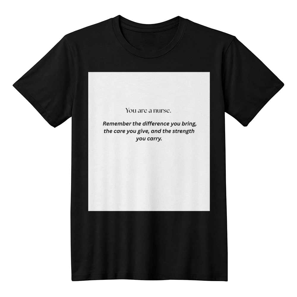 To the nurse-Bella + Canvas 3001 Unisex T-Shirt Front Print