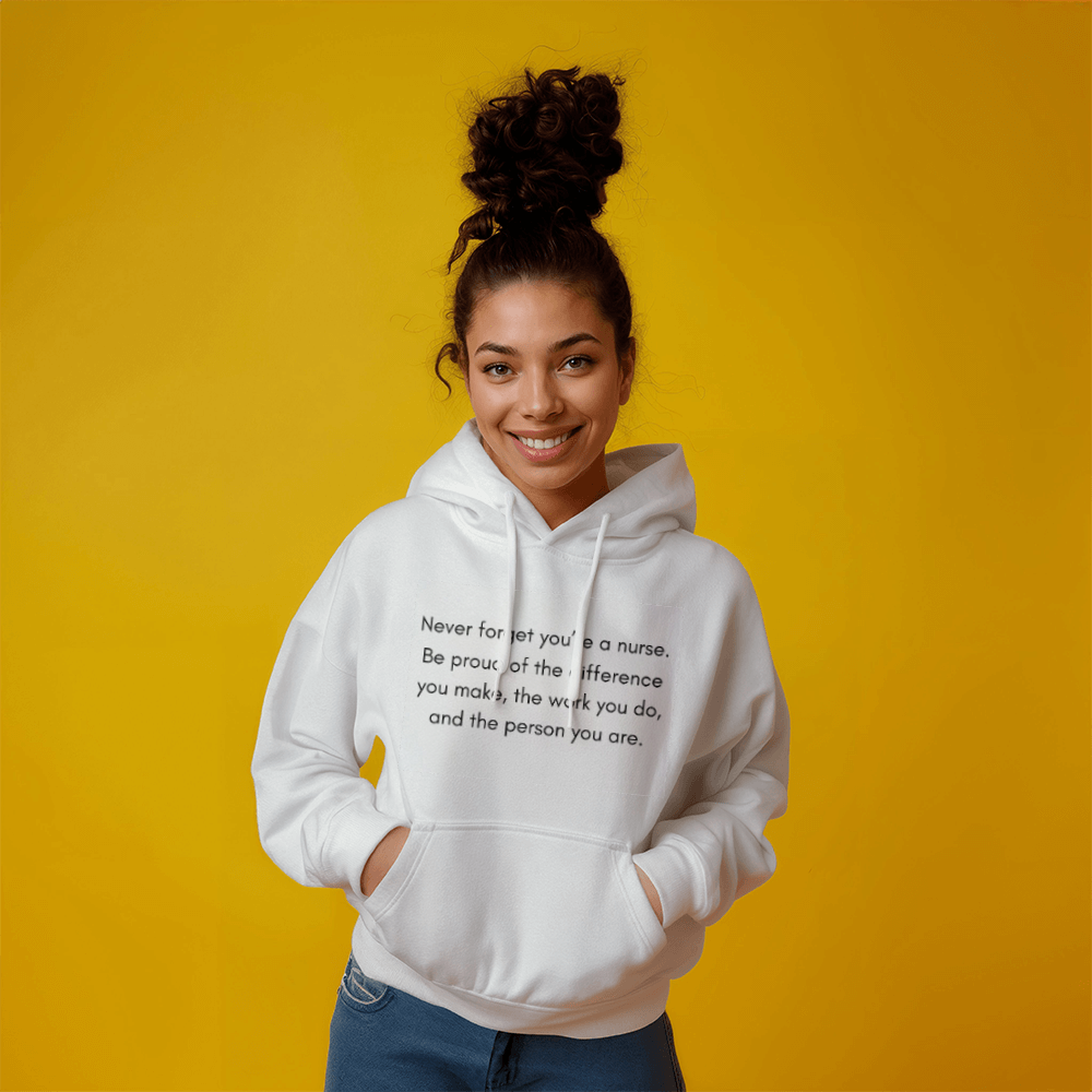 To the nurse - Gildan 18500 Unisex Hooded Sweatshirt Front Print