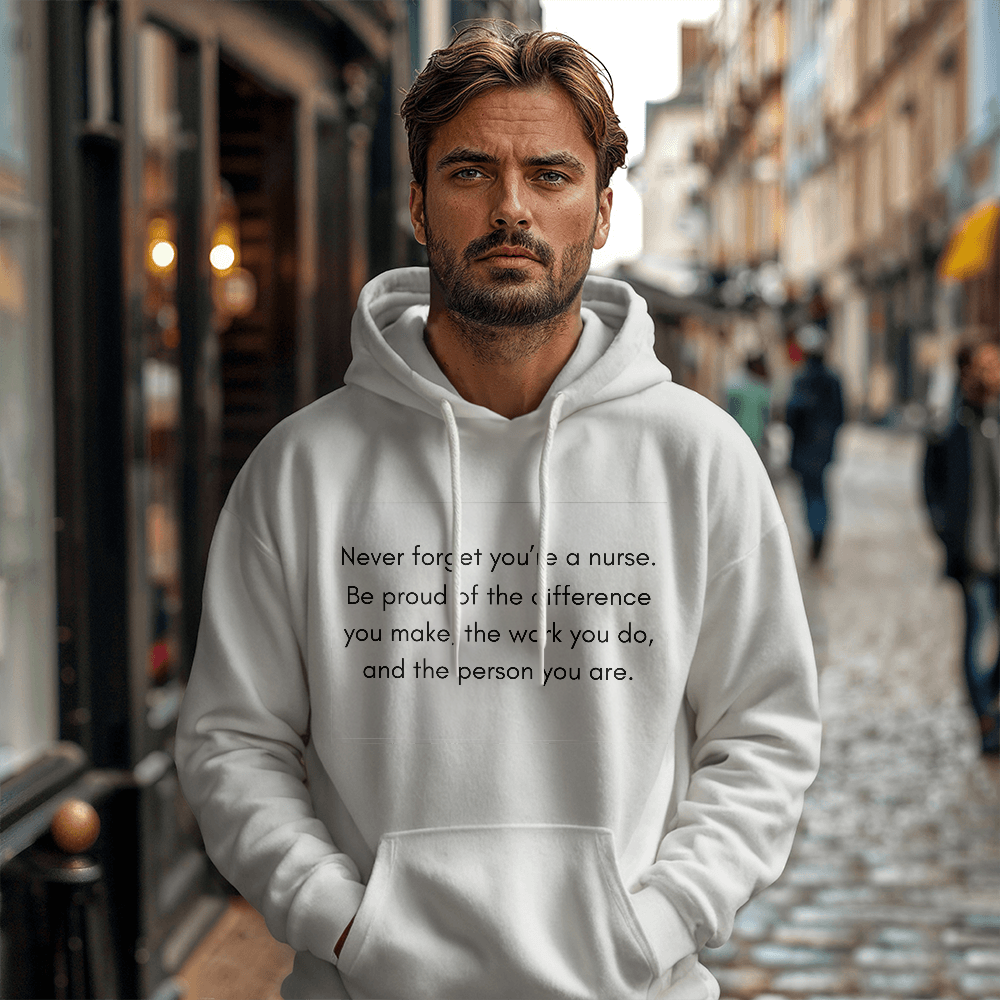 To the nurse - Gildan 18500 Unisex Hooded Sweatshirt Front Print