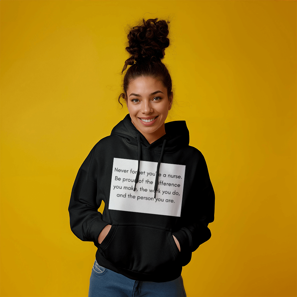 To the nurse - Gildan 18500 Unisex Hooded Sweatshirt Front Print