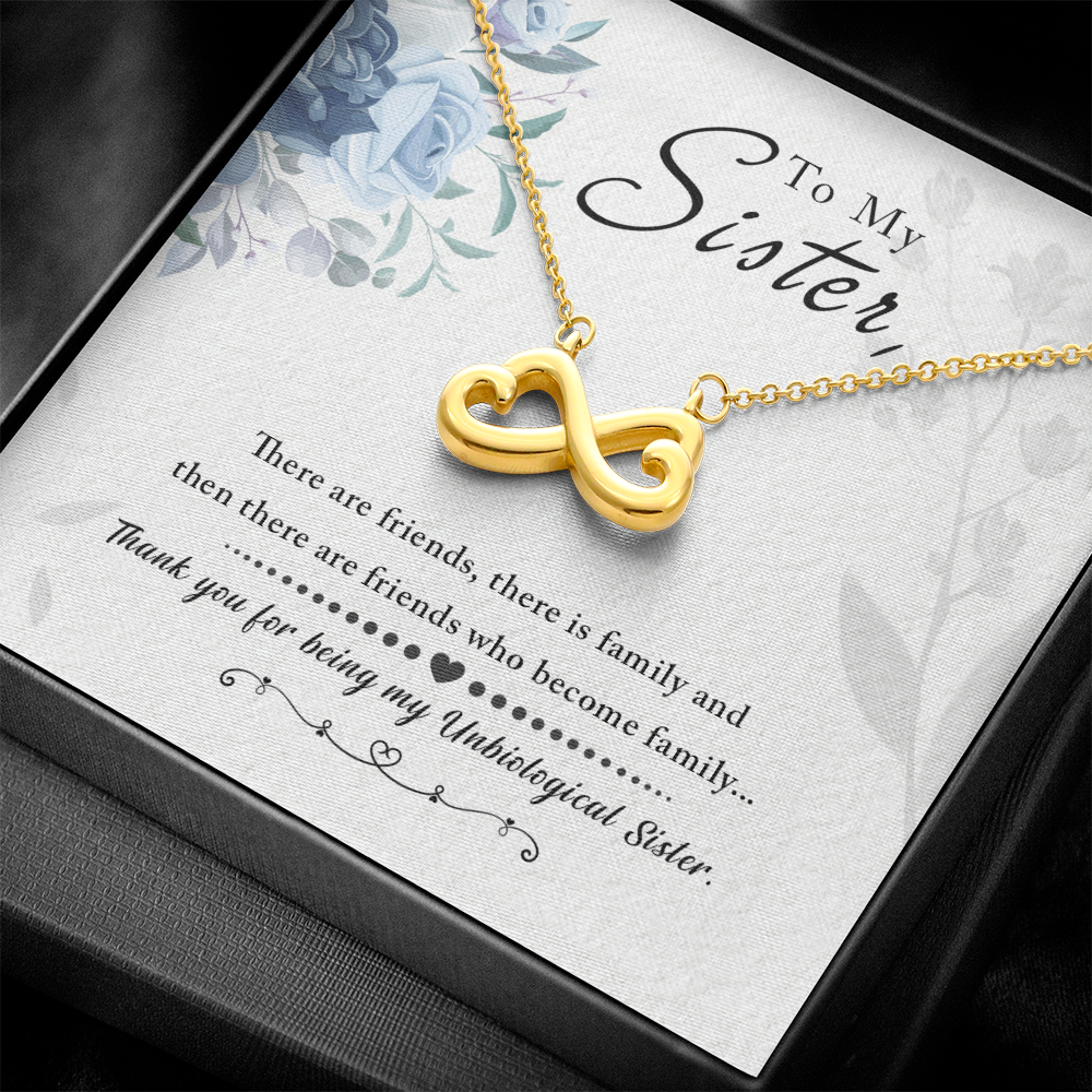 To My Best Friend-Endless Love Necklace-Unbiological Sister