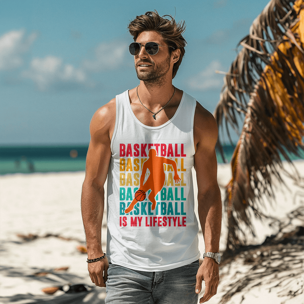 To the athletic -Bella + Canvas 3480 Unisex Jersey Tank Front Print