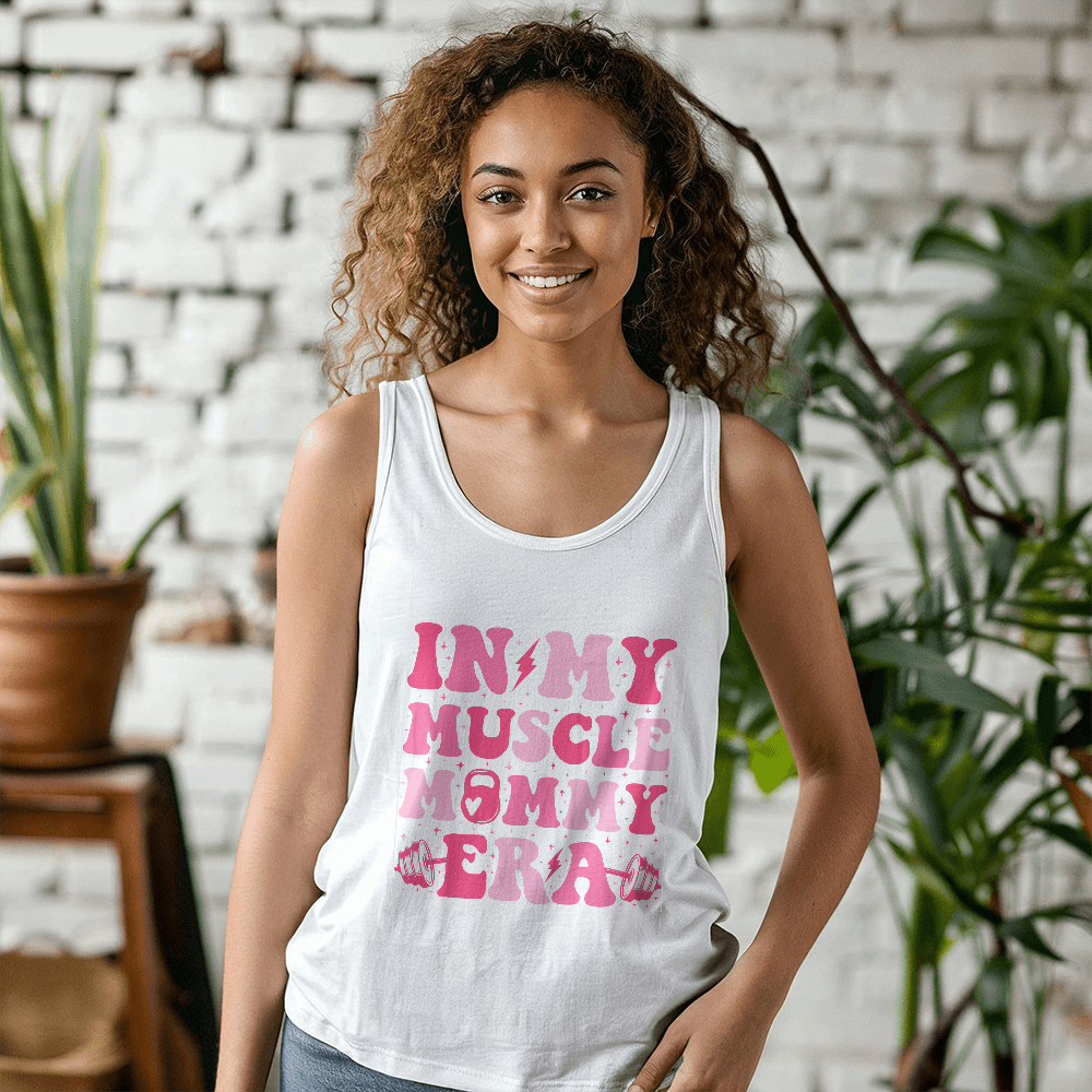 To Mom- Bella + Canvas 3480 Unisex Jersey Tank Front Print
