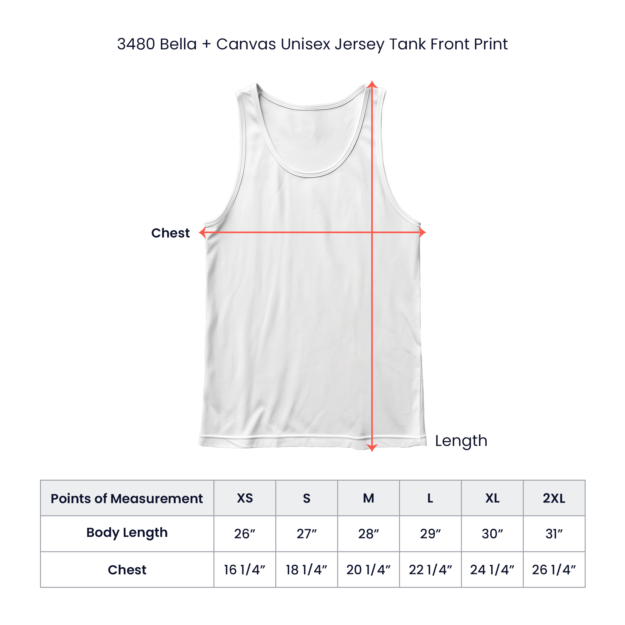 To the athletic -Bella + Canvas 3480 Unisex Jersey Tank Front Print